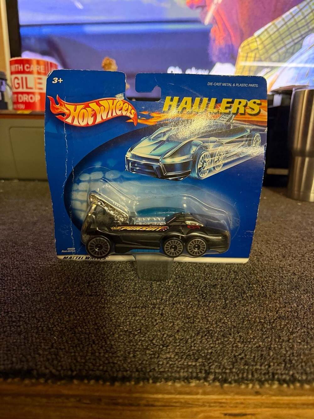 2001 Hot Wheels Haulers Pursuit Tow Truck
